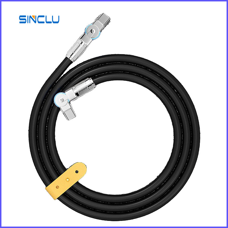 1Meter Length Newly zinc alloy 120W silicone fast Interface Type-c to Type-c charging cable SINCLU SCL-CC1M Multiple 6a Fast Charging Interface Type-c to Type-c