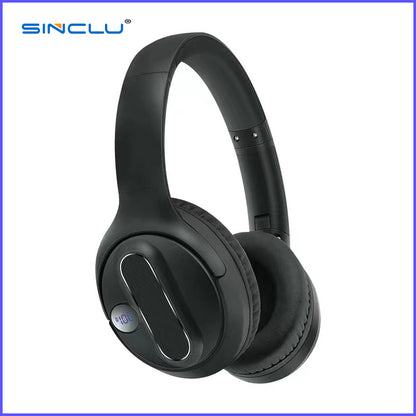 The latest style SINCLU SCL-MS65 with subwoofer headset bluetooth headset with power display fashion popular style