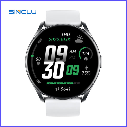 SINCLU SCL-GTR1 IP68 Waterproof Smart Watch for Men Women,Fitness Watch Heart Rate Monitor,Pedometer,Sleep Monitor,Compatible Android&iPhone system