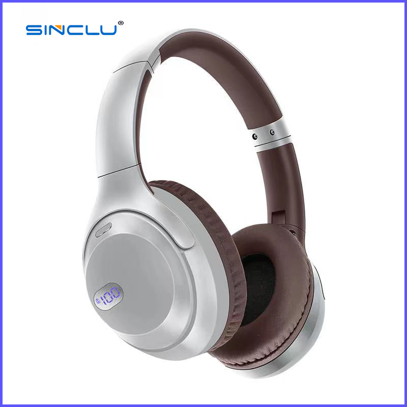 The latest style SINCLU SCL-MS65 with subwoofer headset bluetooth headset with power display fashion popular style