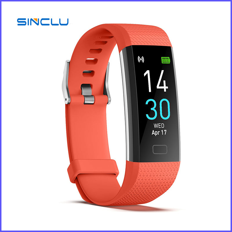 SINCLU SCL-S5 smart bracelet IP68 Waterproof for Men Women,Fitness Watch Heart Rate Monitor,Pedometer,Sleep Monitor,Compatible Android&iPhone system