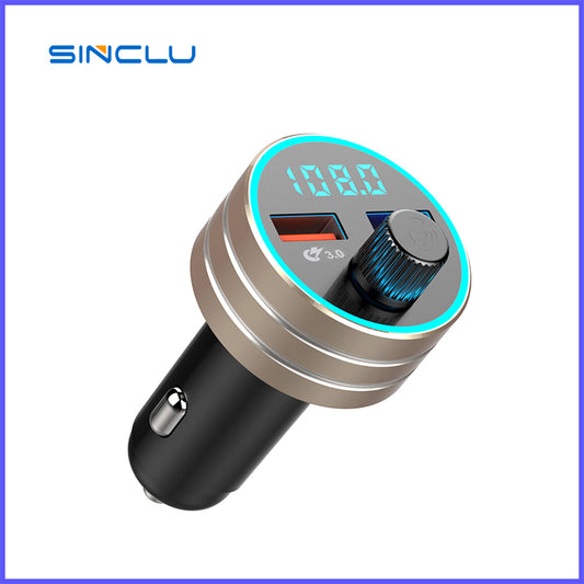 SINCLU SCL-C1 FM Transmitter Car Bluetooth MP3 Player Car Kit LCD Dual USB Car Phone Charger